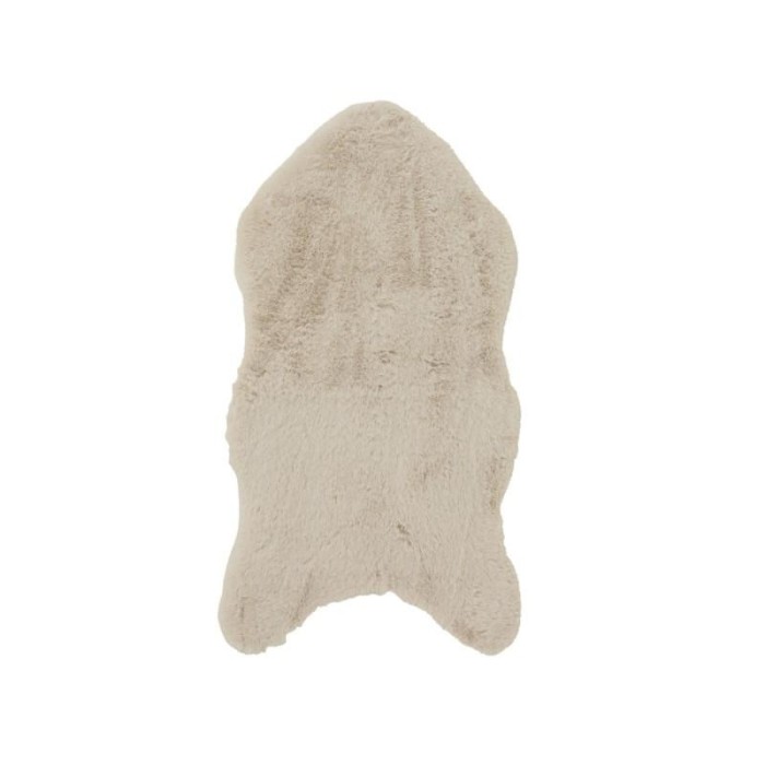 TAPPETTO PELLICCIA BIANCO L.90X50